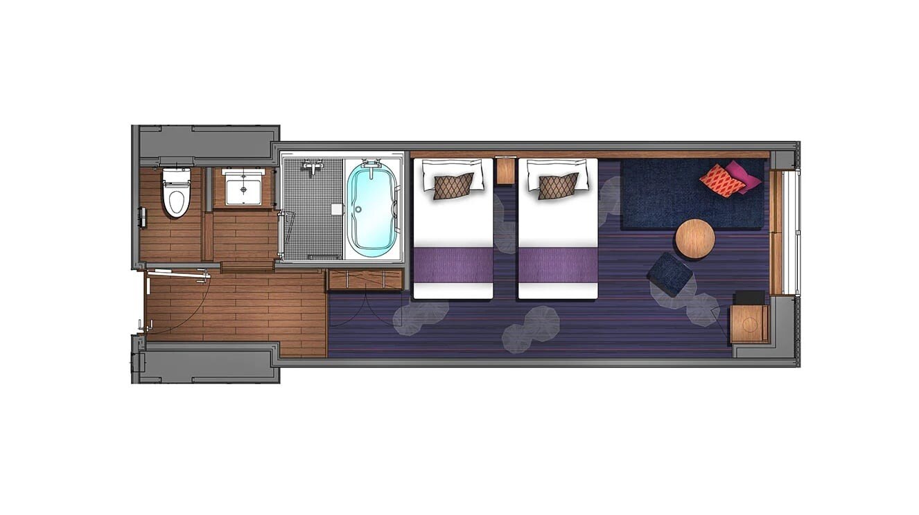 ห้องซูพีเรีย เตียงแบบทวิน