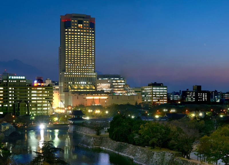 Una ubicación conveniente en el centro de Hiroshima.