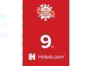 Hotels.com™ Loved by Guests awards