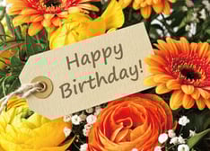 Options to celebrate birthdays and anniversaries