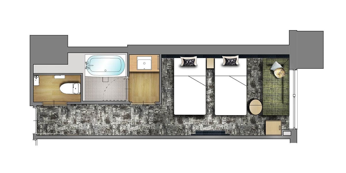 Superior Twin Layout image