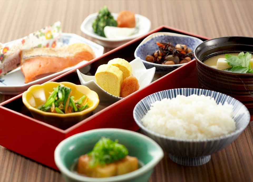 Makanan set Jepang