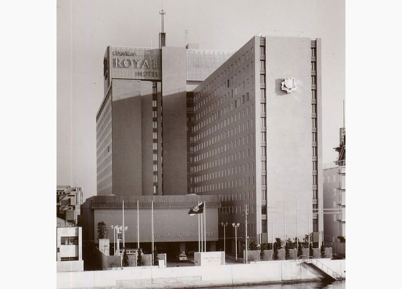 Year 1965　Osaka Royal Hotel opened