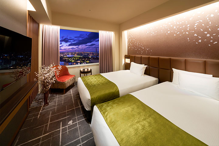 Suite 59m² Bed room (Tower Floor)