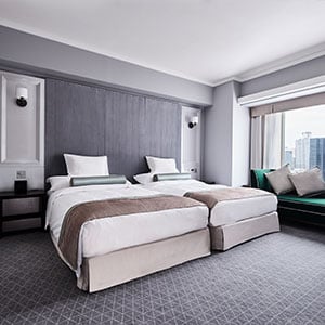 2 Single 1 Bedroom Suite Club Lounge access